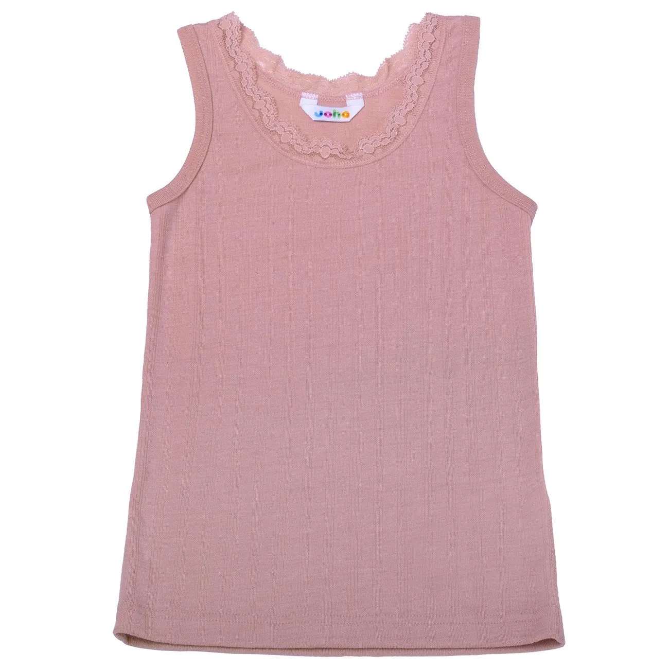 Joha Peach Undershirt Ozone Wash Technology Sleeveless