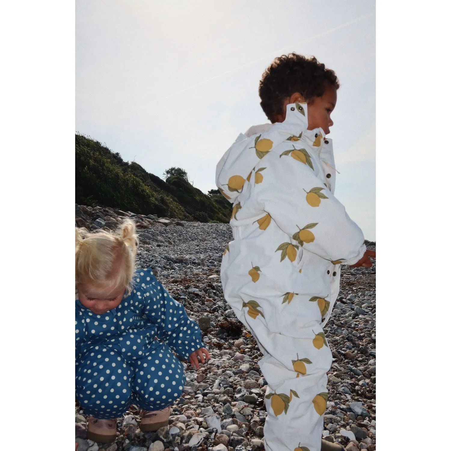 Feminine everyday piece Konges Sl?jd Mon Grand Citron Nohr Snowsuit Print