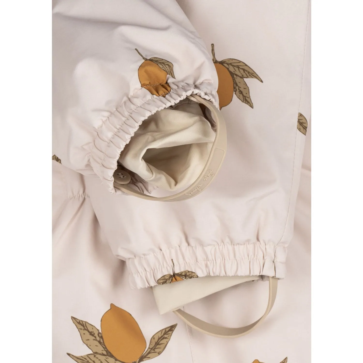 Vintage-inspired shirt Modern casual top Konges Sl?jd Mon Grand Citron Nohr Snowsuit Print