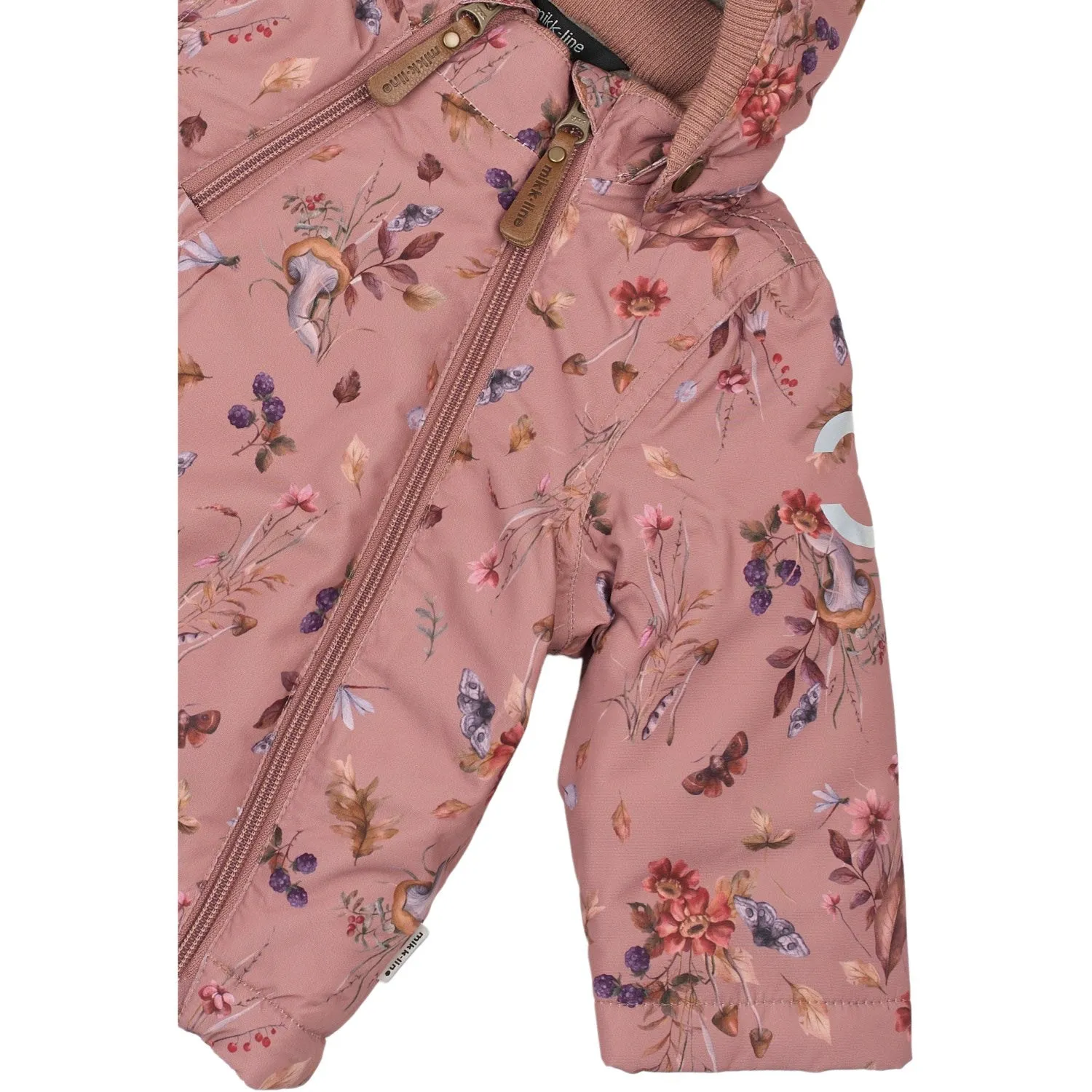 Eyeshadow Checkered Mikk-Line Burlwood Polyester Baby Jacket AOP