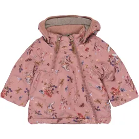 Mikk-Line Burlwood Polyester Baby Jacket AOP Generosity