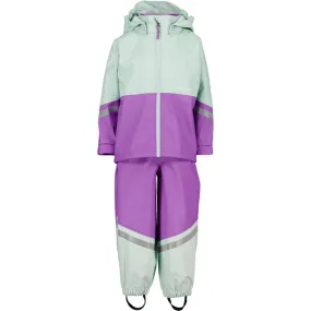 Didriksons Pale Mint Waterman Kids Rainwear All Season Layer