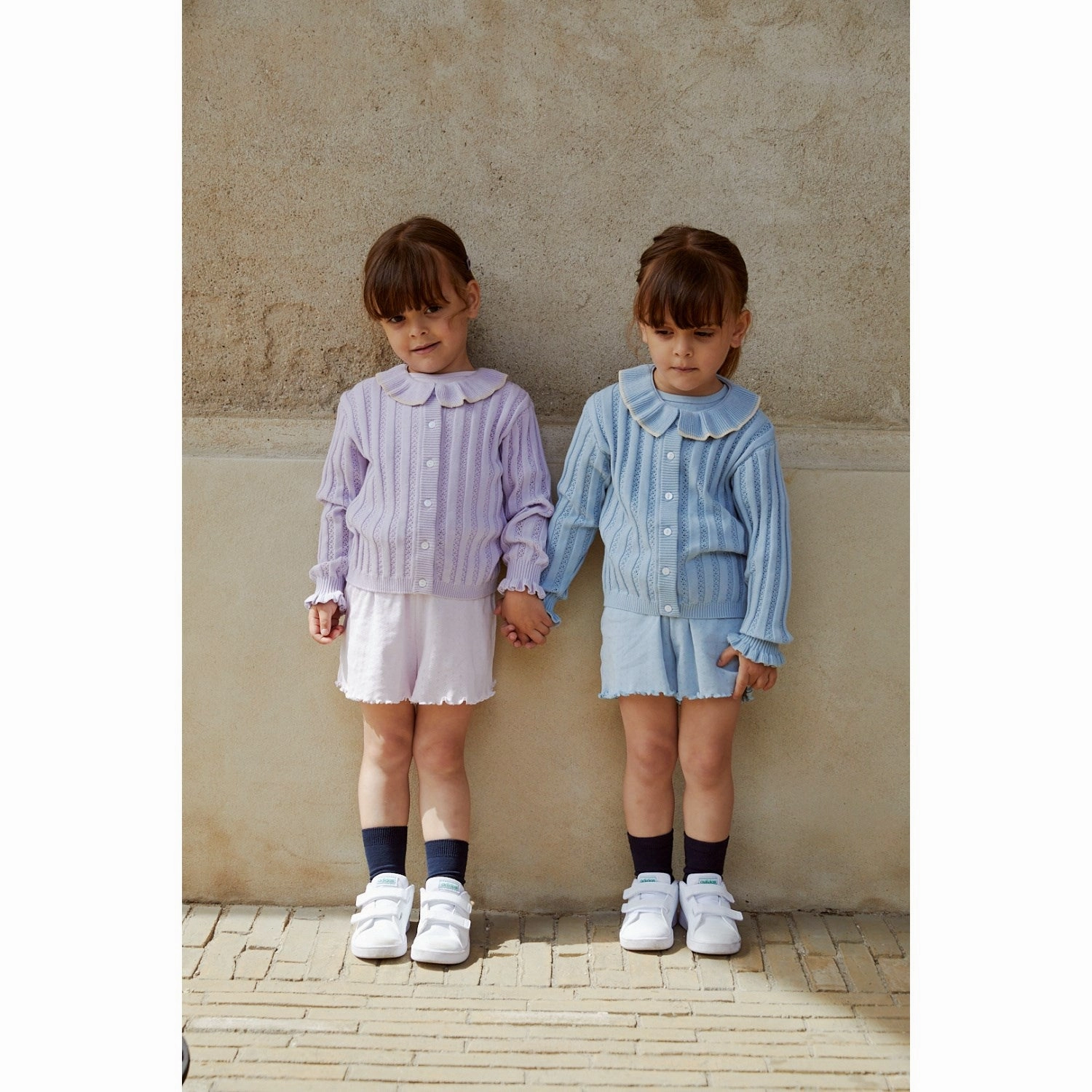 QuickReleaseBuckle Moisture Controlled Lining COPENHAGEN COLORS Dusty Blue Summer Pointelle Shorts