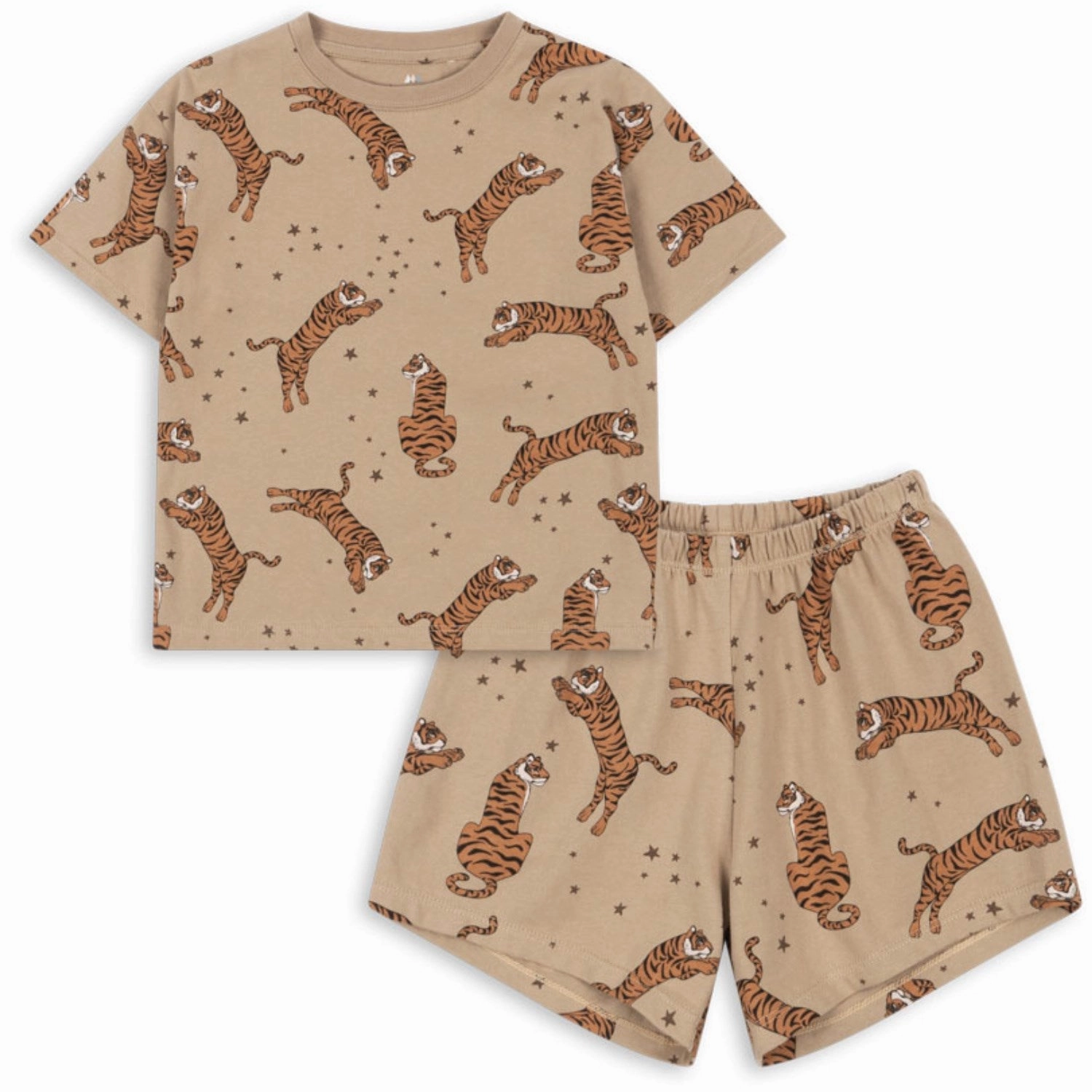 Konges Sl?jd Tiger Lin Set Gots Seam Free Construction desert style