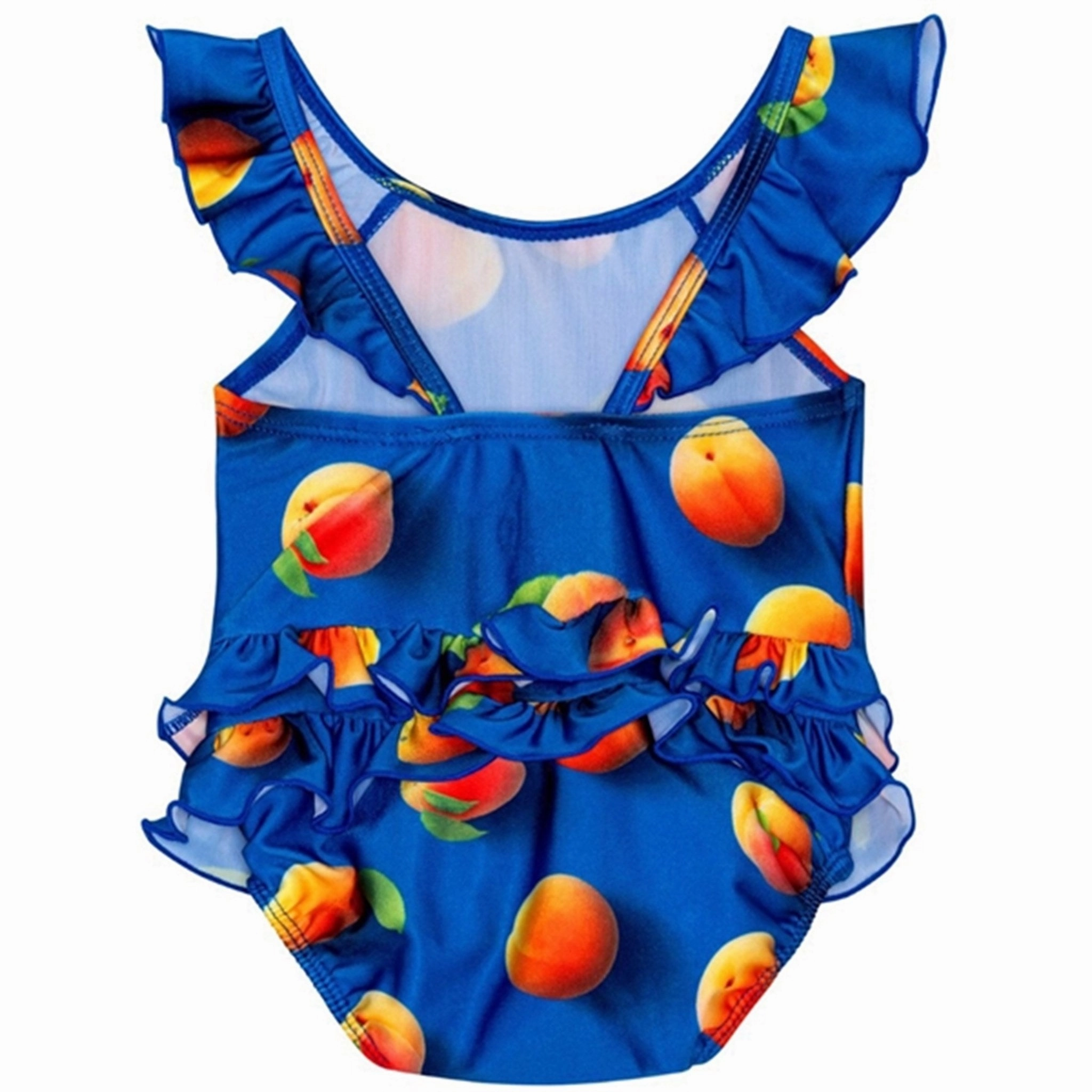 Molo Apricot Nalani Swimsuit Cross Back Design Compression Lock Hem