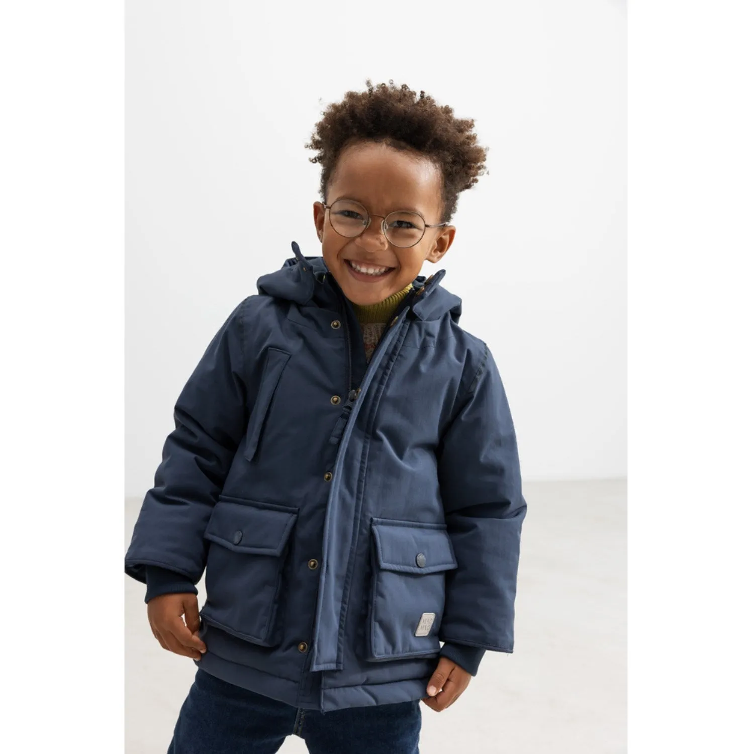 Limited Edition Quick Closure MarMar Tech. Outerwear Solid Ink Omas Jacket