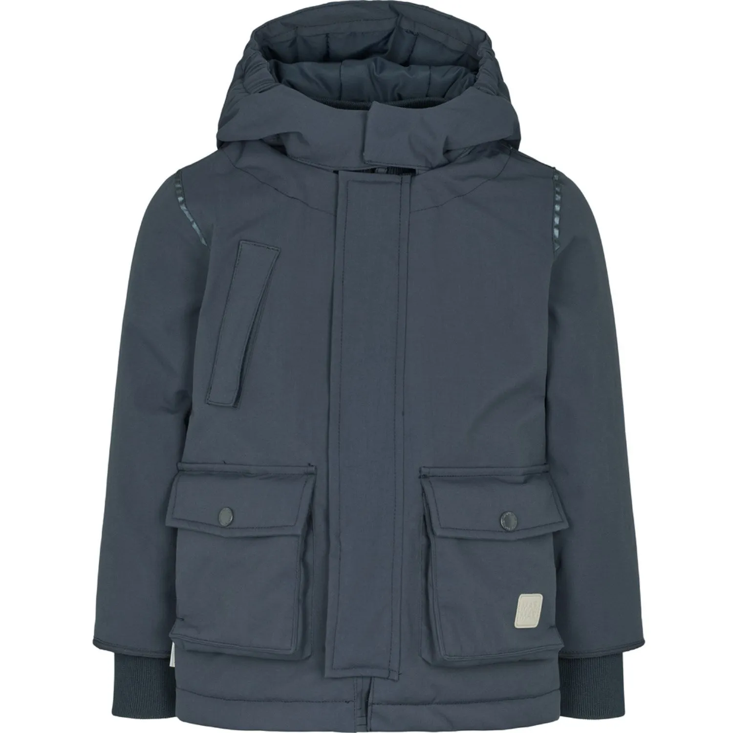 NonIrritating Tagless Neck MarMar Tech. Outerwear Solid Ink Omas Jacket