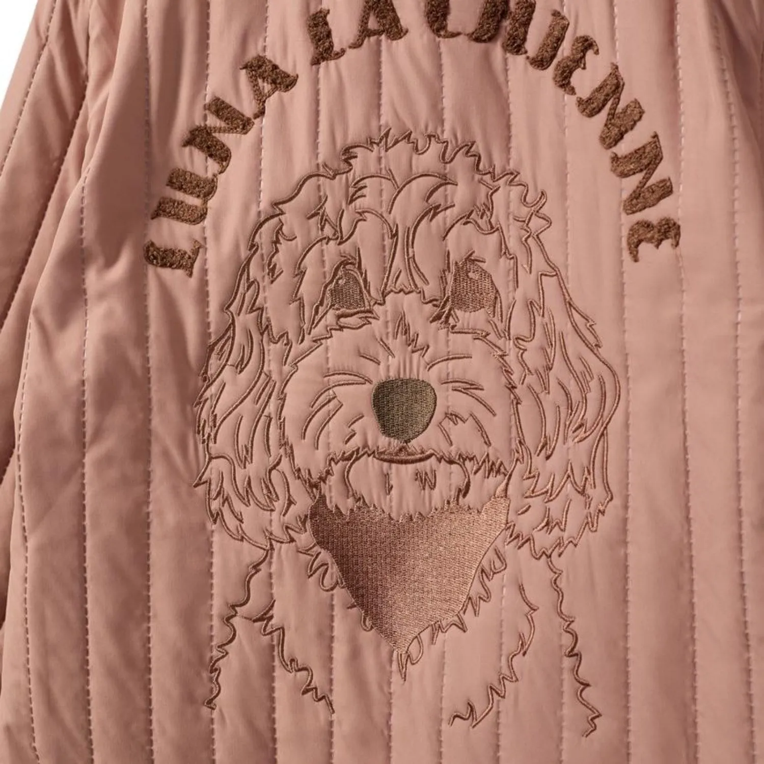 Thermal-Lined Mandarin-Collar Sofie Schnoor Rosy Brown Thermo Jacket