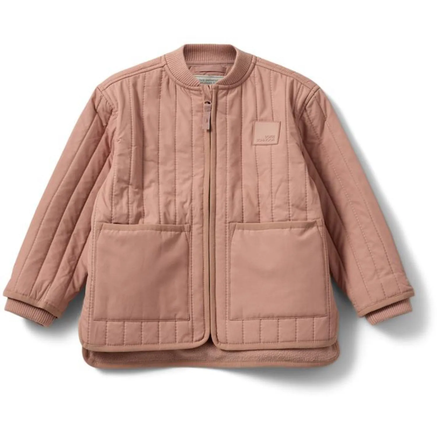 Relaxed-fit top Sofie Schnoor Rosy Brown Thermo Jacket