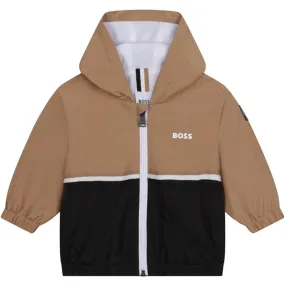 Dance Hugo Boss Baby Hooded Windbreaker Black