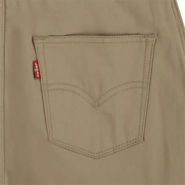 Multi Pocket Design Ergonomic Contour Shape Levi's Standard Cargo Shorts Harvest Gold