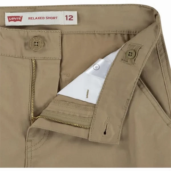 Levi's Standard Cargo Shorts Harvest Gold Eye-catching Design Cooling Mesh Lining
