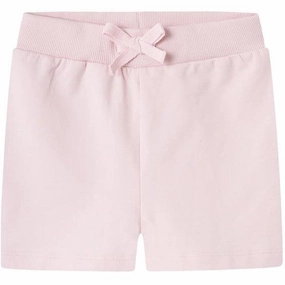 Layered Cuff Design Wrinkle Free Weave Name it Parfait Pink Hoppe Sweat Shorts