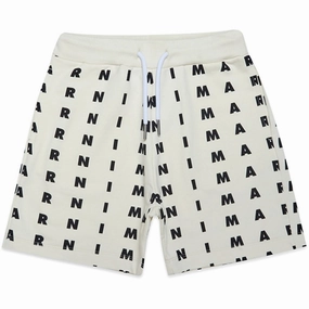 Fun Prints basketball clothing Marni Milk Shorts