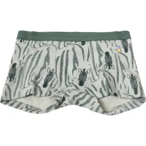 Joha Wool/Cotton Green AOP Boxershorts Essential Wear