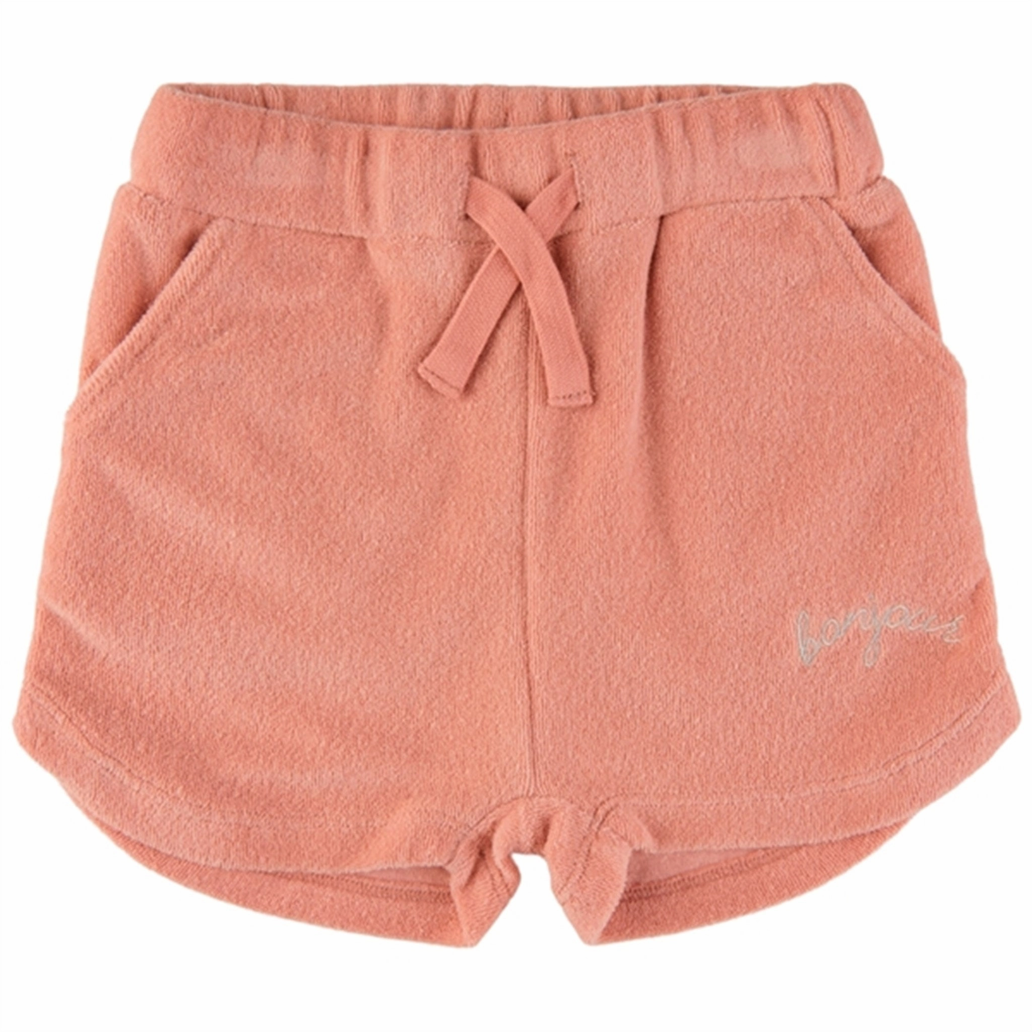 THE NEW Siblings Peach Beige Gertrud Terry Shorts semi-formal look