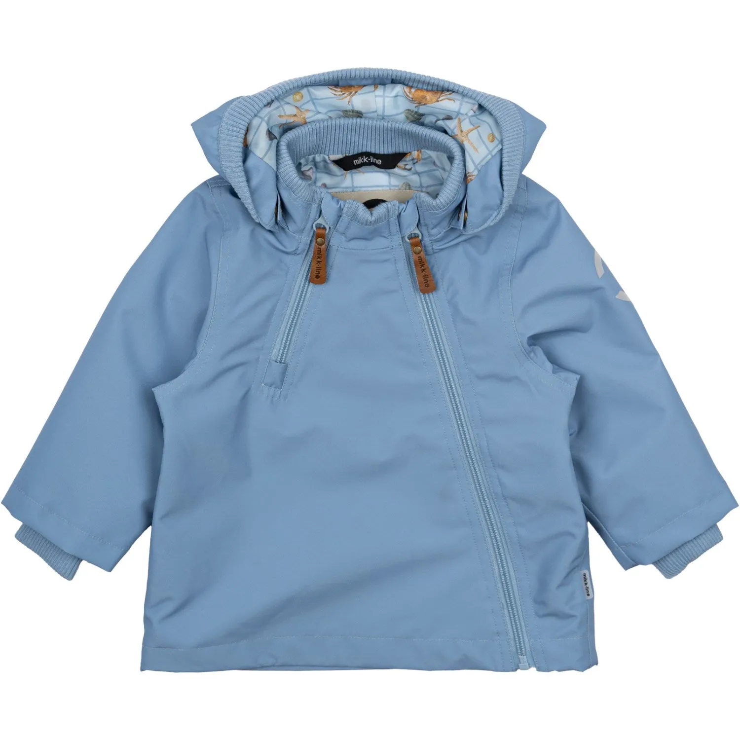 Mikk-Line Faded Denim Polyester Baby Jacket Chemistry Argue
