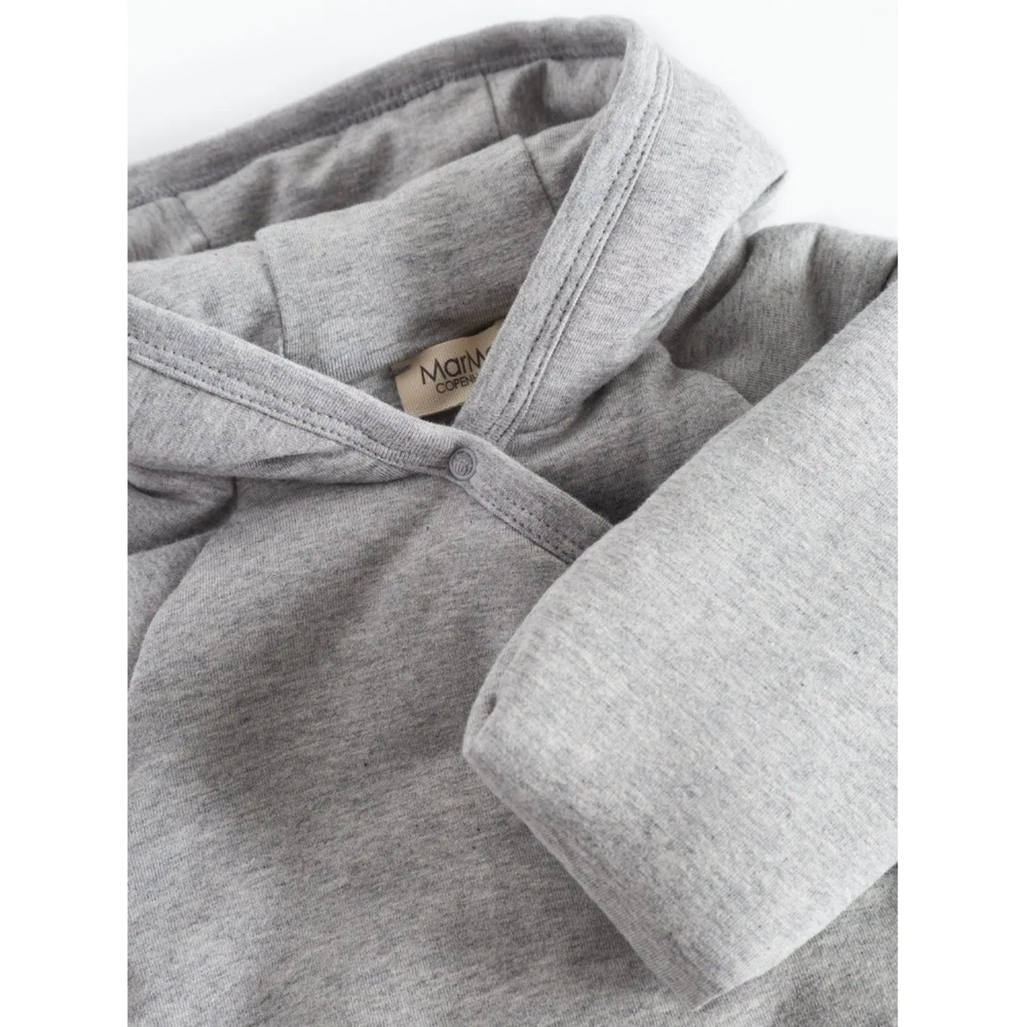 MarMar Modal New Born Light Grey Melange Rex Stroller Suit Heritage-Brand retro-style