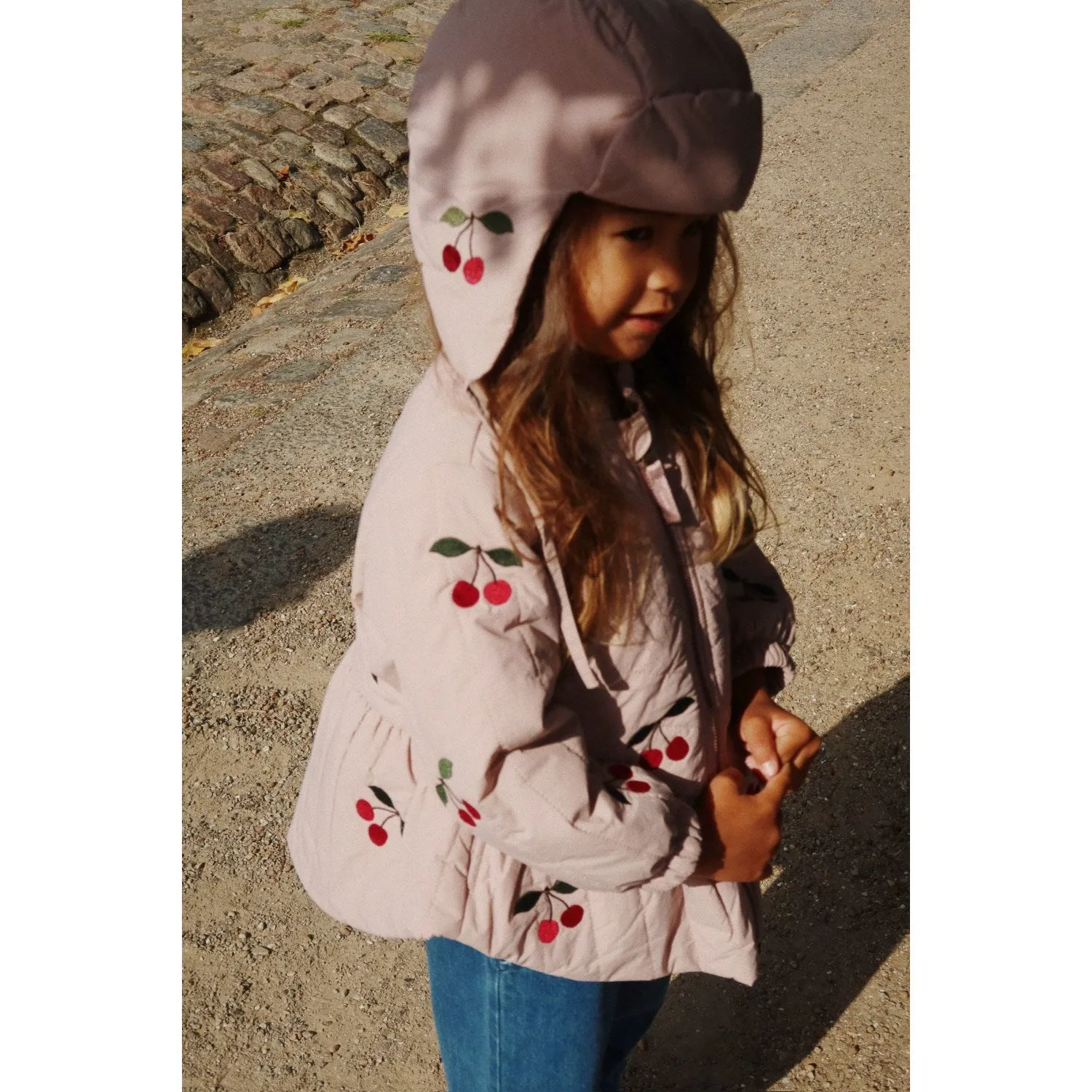 Konges Sl?jd Twilight Mauve Juna Bomber Jacket Magnetic-Closure