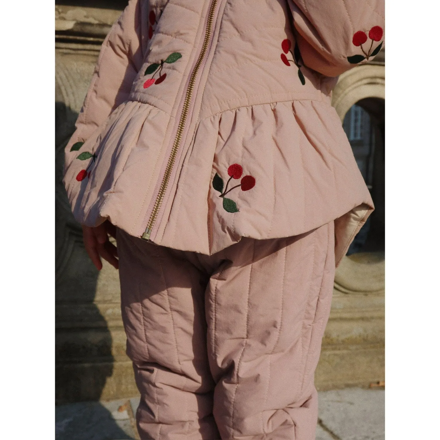 Flowy office blouse Konges Sl?jd Twilight Mauve Juna Bomber Jacket