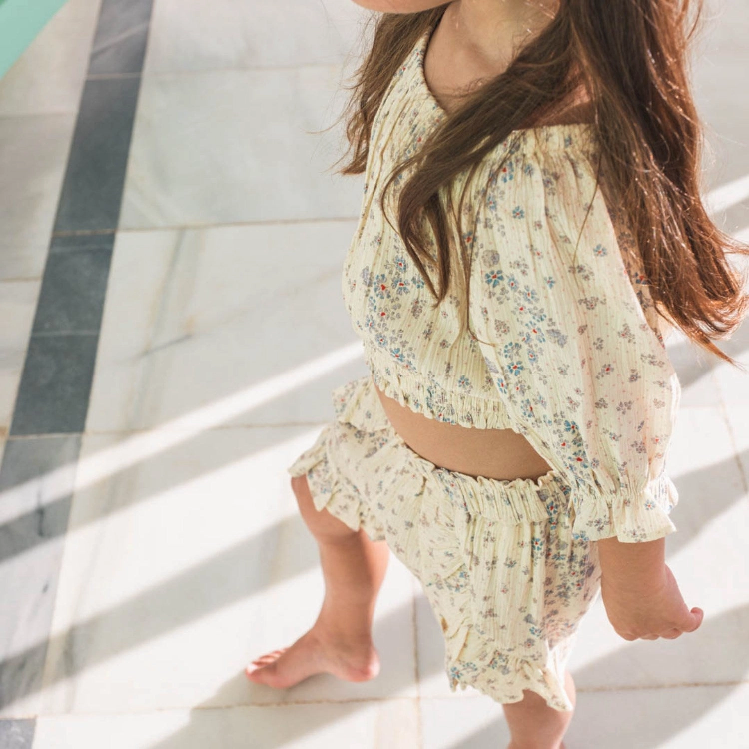 That's Mine Sprinkles Hearts Yellow Hailey Shorts Abrasion Resistant Material Stylish Fit