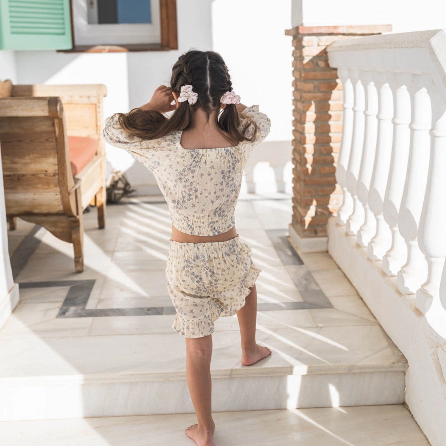 That's Mine Sprinkles Hearts Yellow Hailey Shorts Mood Casual Eco Friendly Fabric