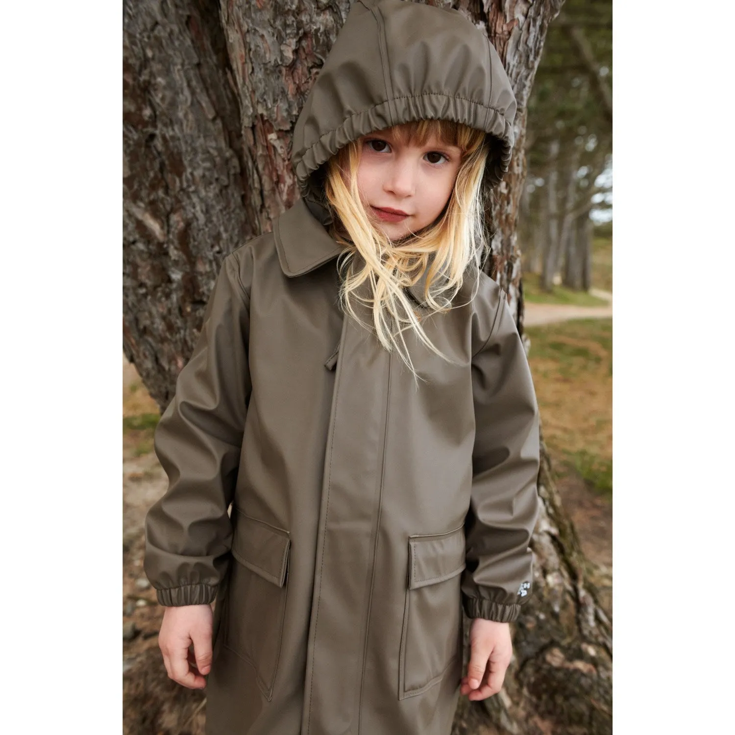 Static Dissipative Wheat Dry Wood Rainwear Ollo Jacket