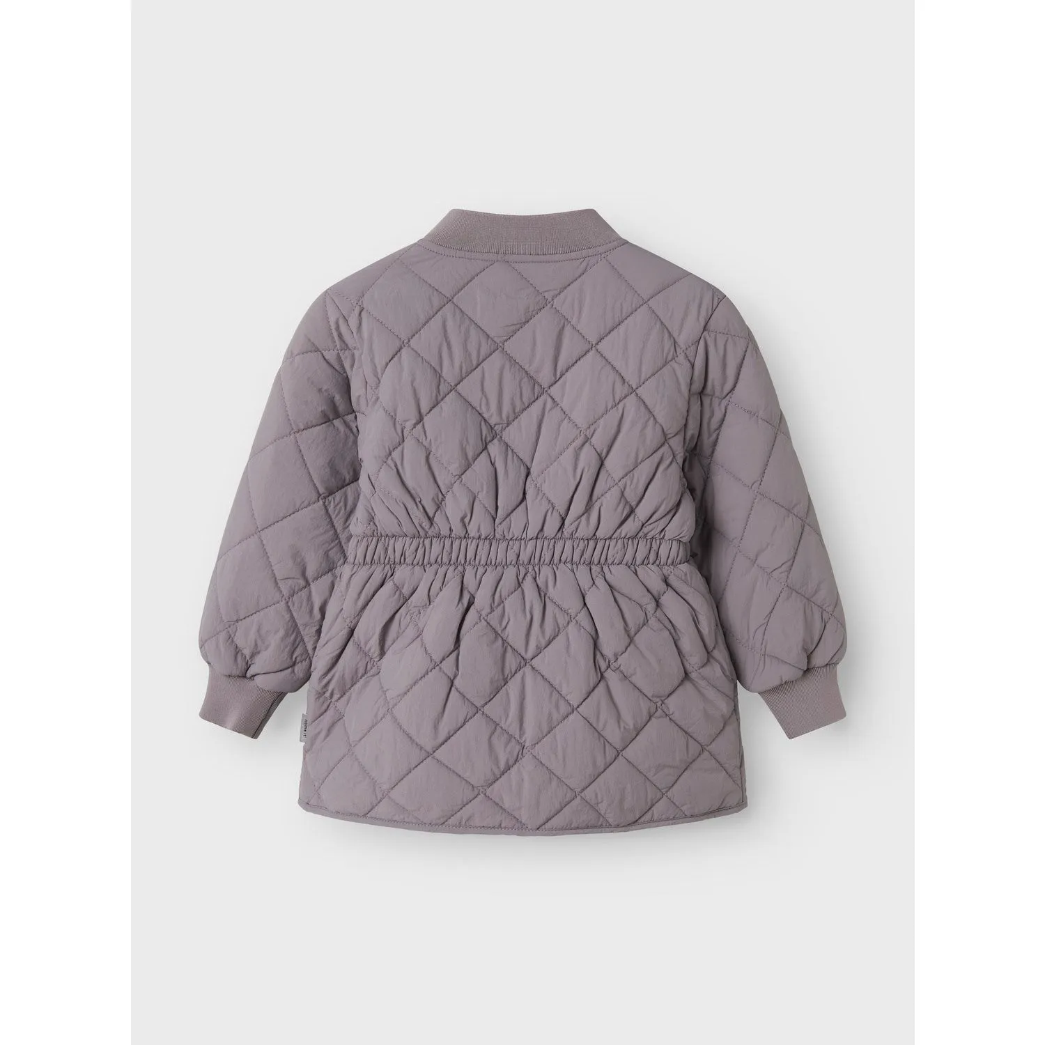 Pastel-Tone Name It Gray Ridge Marlin Quilt Jacket Tb