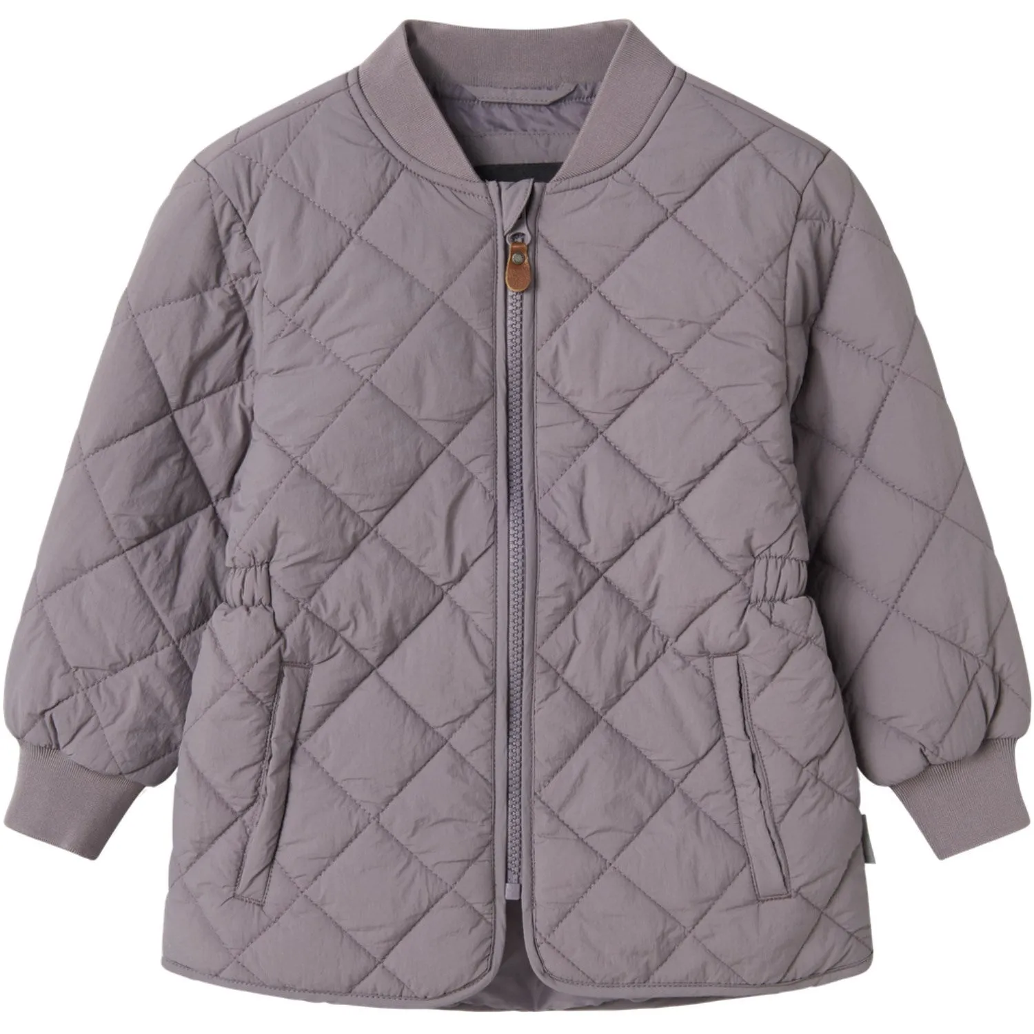 Name It Gray Ridge Marlin Quilt Jacket Tb Timeless casual top Velvet-Touch