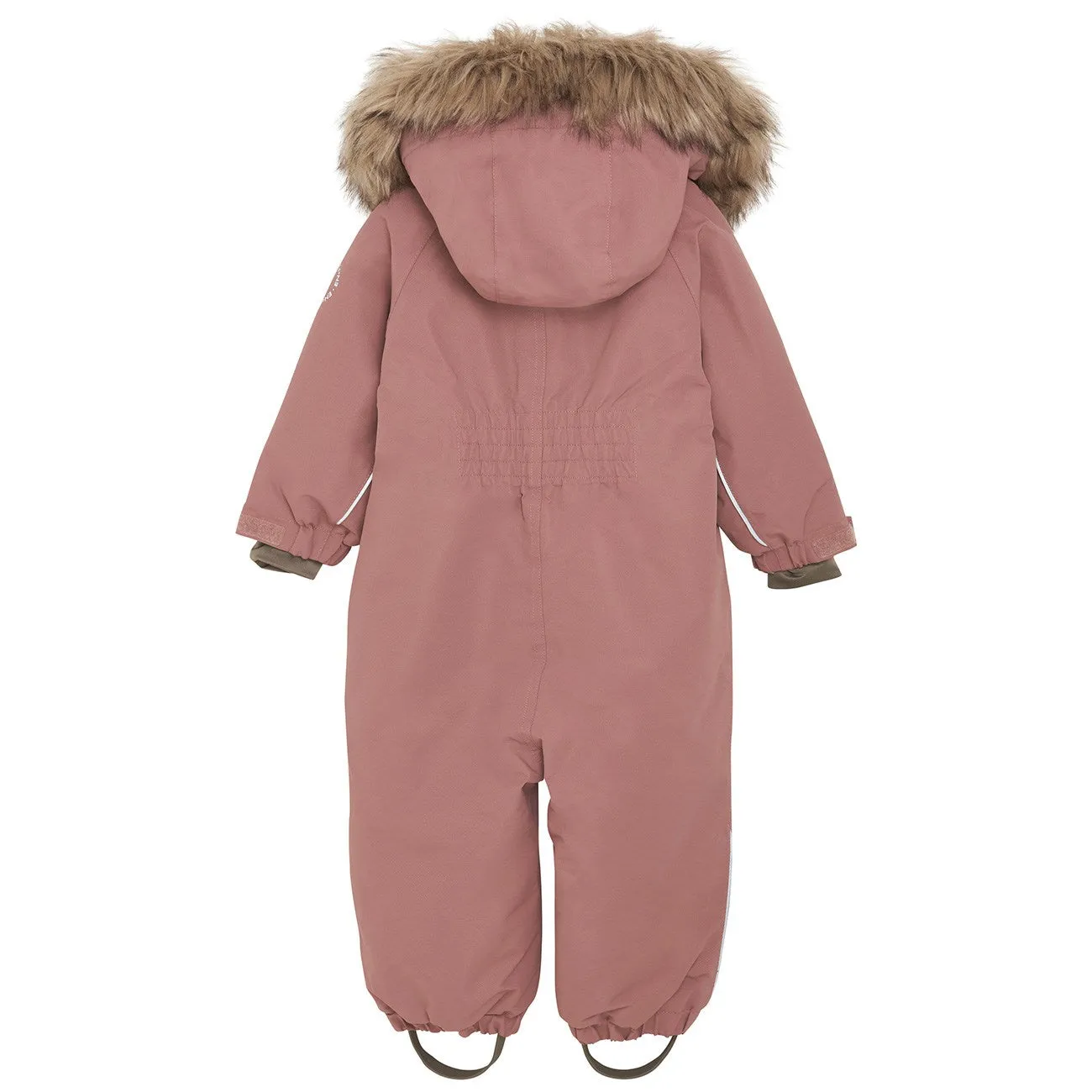 En Fant Burlwood Baby Snowsuit m. Fake Fur Dry-Clean-Only