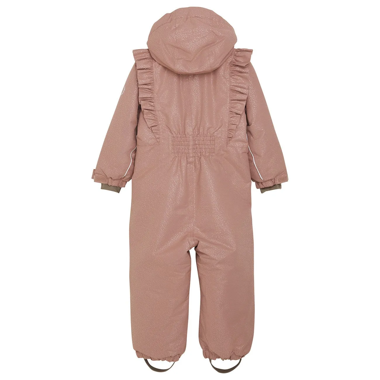 En Fant Burlwood Snowsuit w. Ruffles City-Style