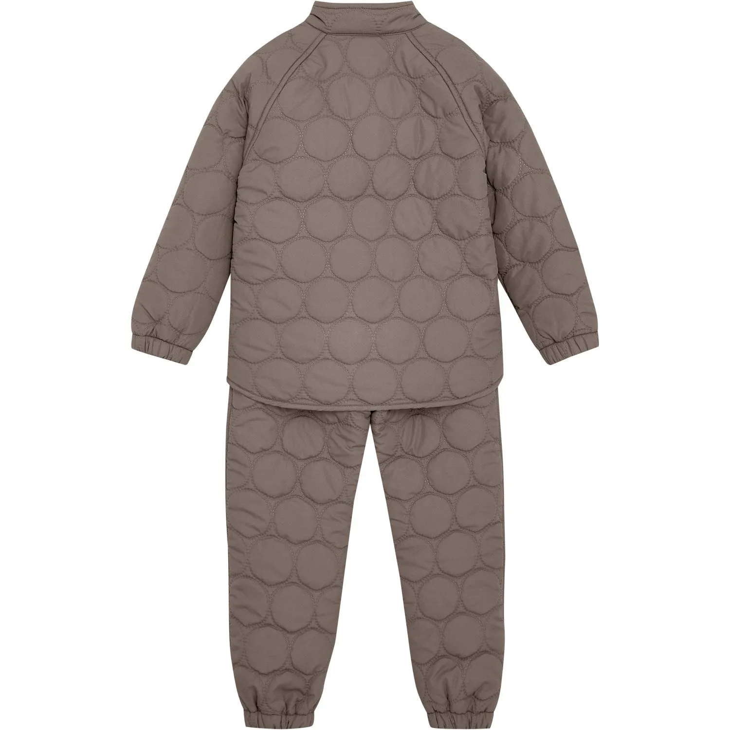 Shirred-Detail En Fant Caribou Thermal Set Soft, Solid