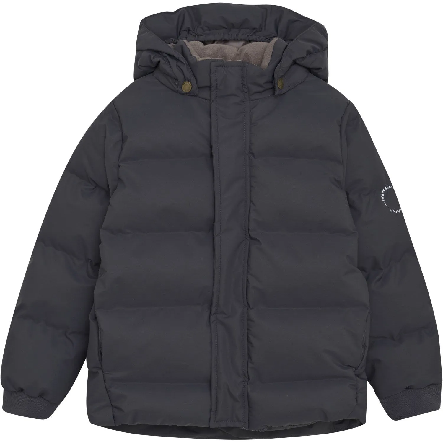 Outerwear En Fant Ebony Jacket Quilt, Solid