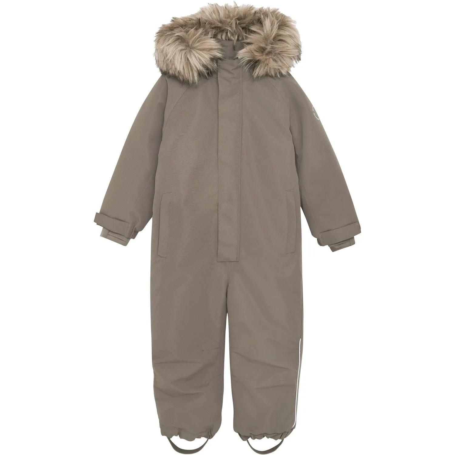 Matte-finish Bridal-Shower En Fant Fungi Snowsuit W. Fake Fur