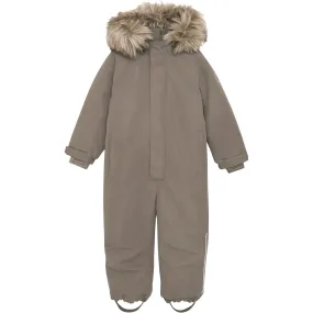 Luxury-Fabric En Fant Fungi Snowsuit W. Fake Fur