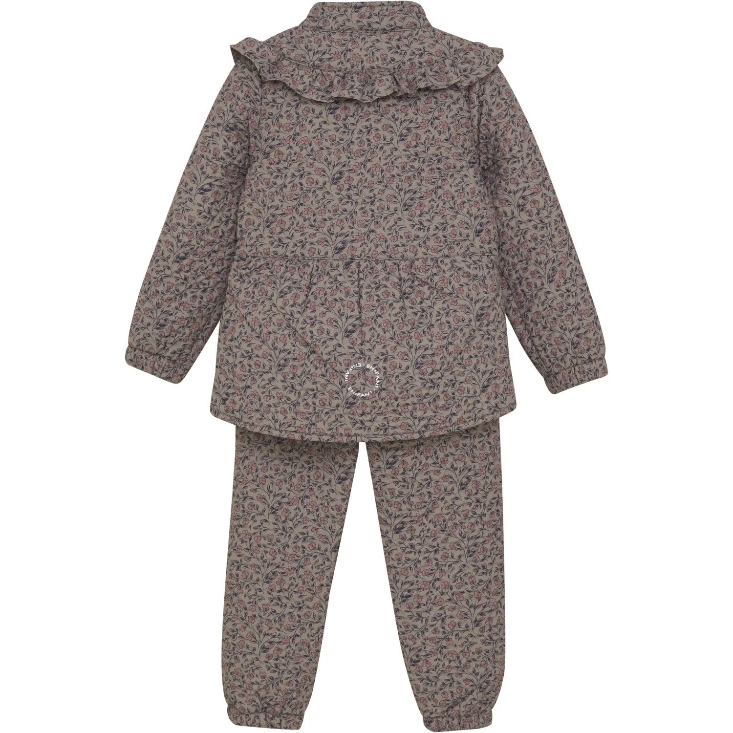 Pocket-Detail En Fant Fungi Thermal Set W. Frills, Aop