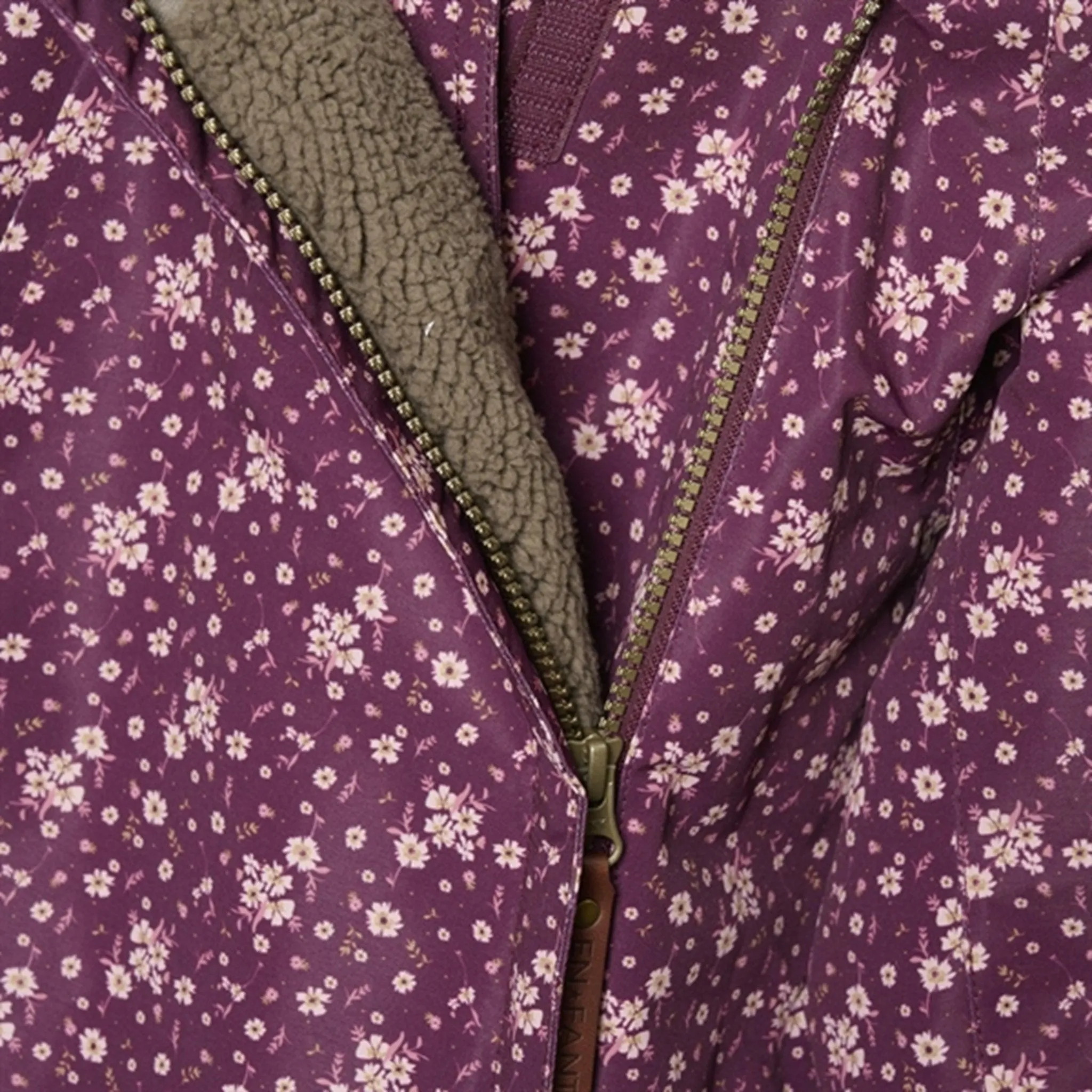 swimmers Windproof Closure En Fant Jacket AOP Baby Fig