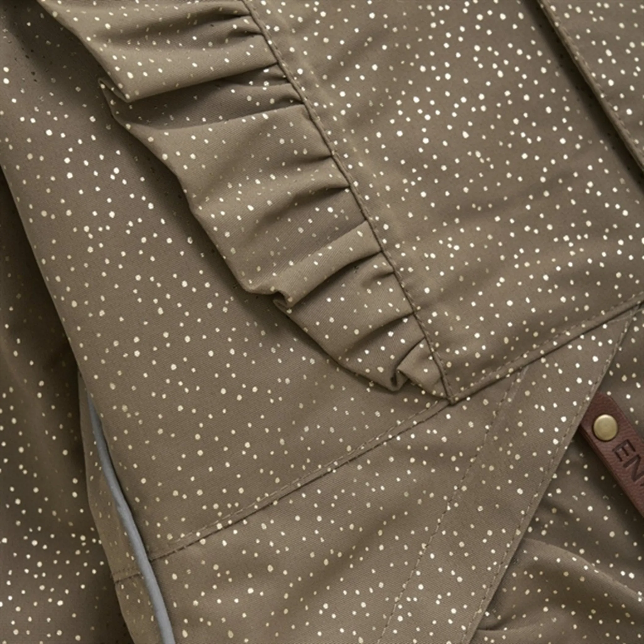 En Fant Jacket Glitter Chocolate Chip Daily Comfort Removable Inner Layer