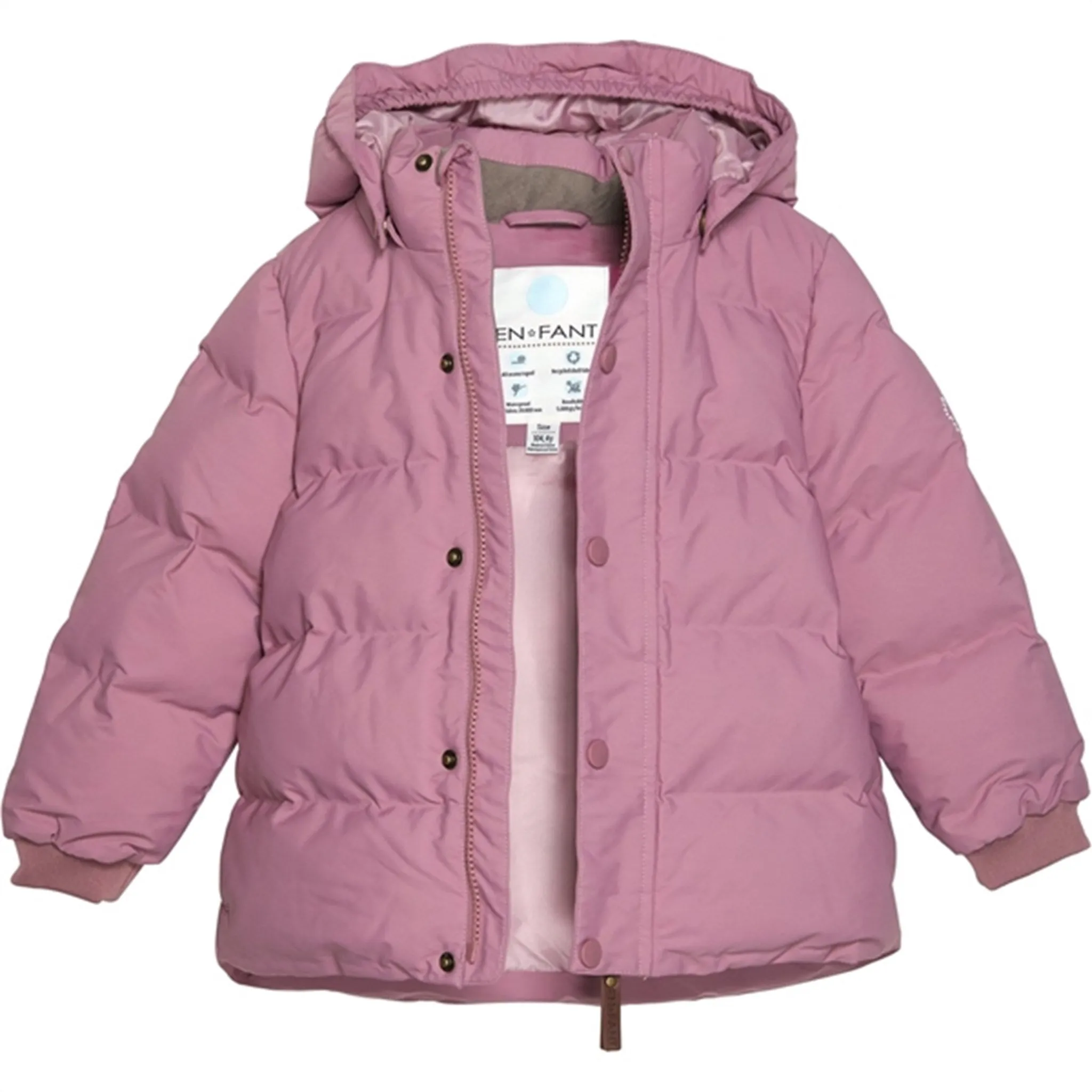Hooded style En Fant Jacket Quilt Mesa Rose