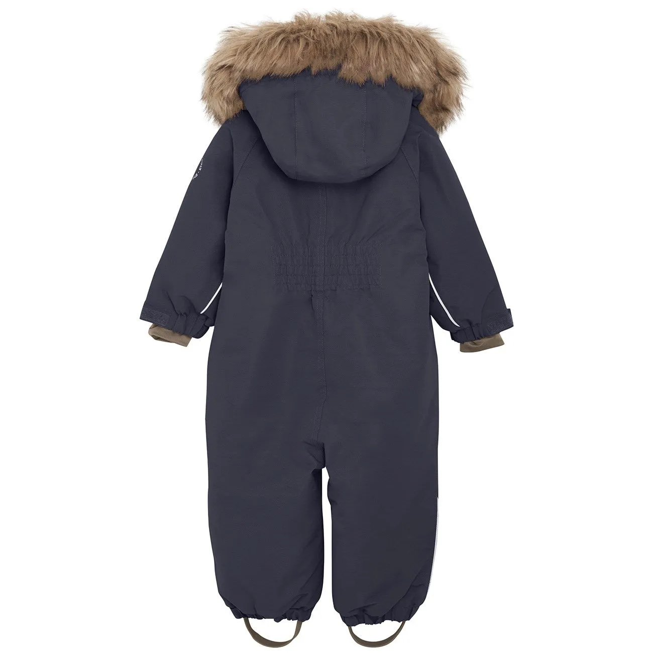 Anti-Static-Finish En Fant Parisian Night Baby Snowsuit m. Fake Fur