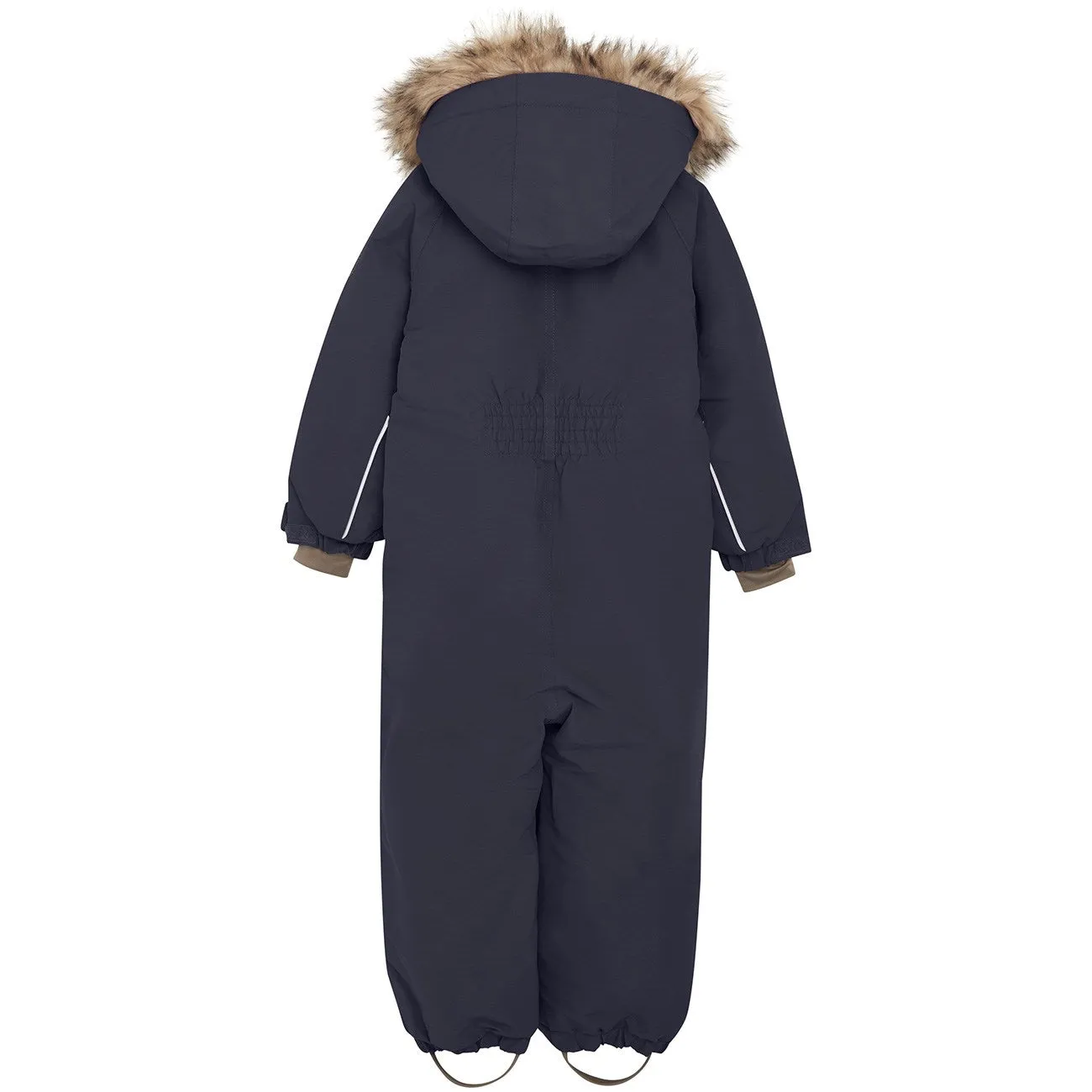En Fant Parisian Night Snowsuit w. Fake fur Mesh-Sleeve Flutter-Sleeve