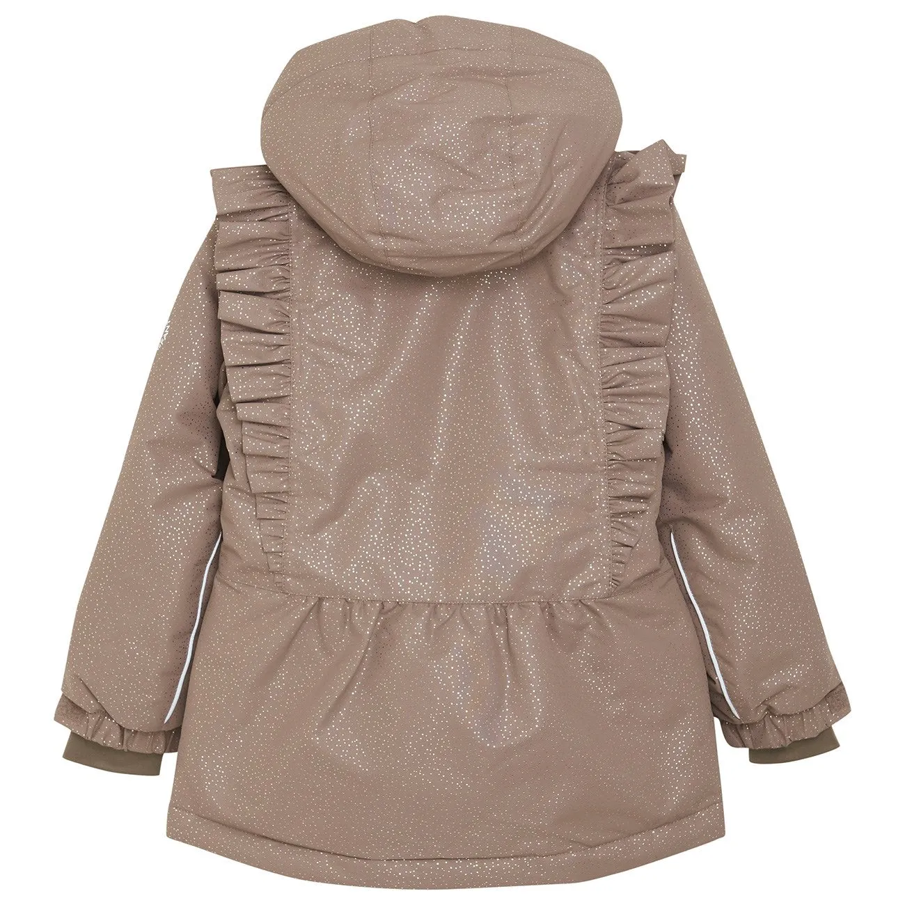 Distribute teens' En Fant Pine Bark Jacket w. Ruffles