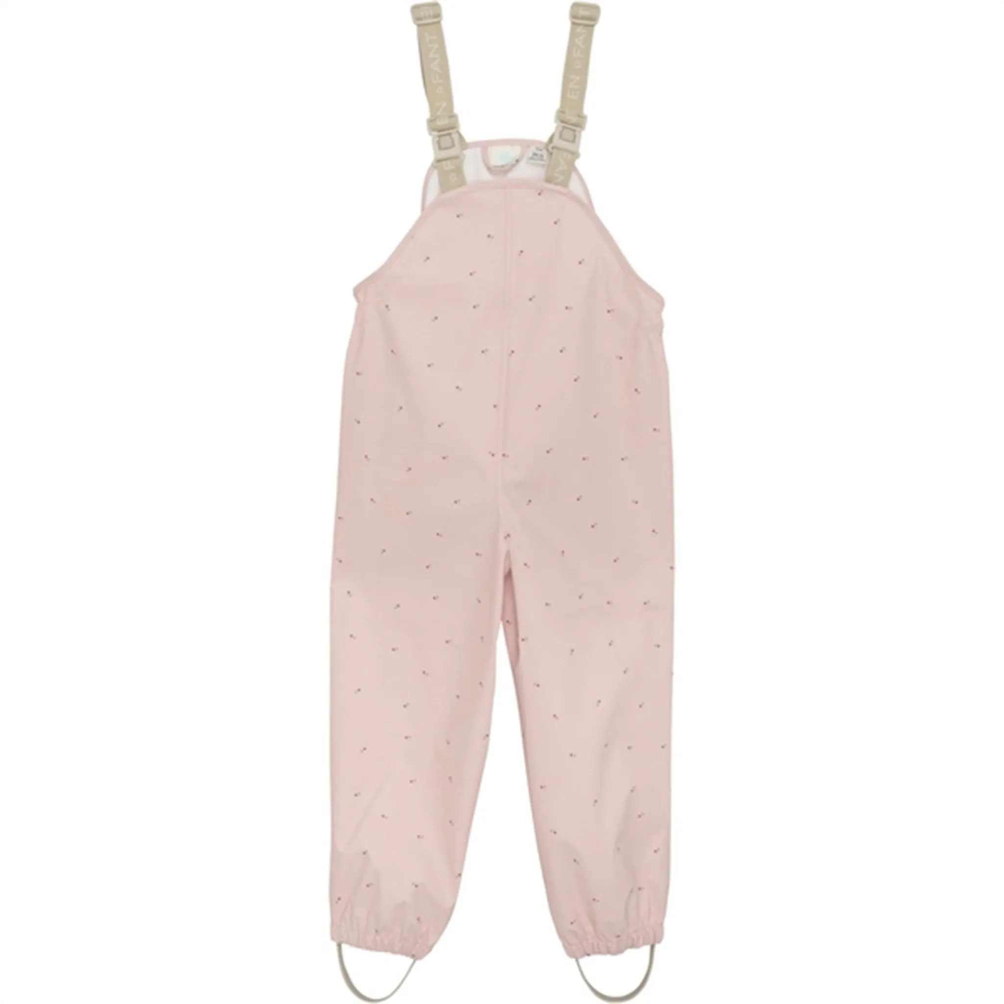 En Fant Rainwear Set Peach Whip Wet Trails