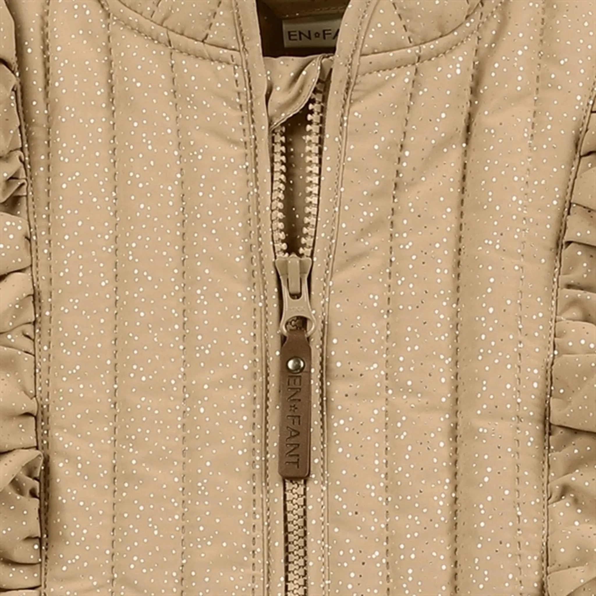 En Fant Thermal Set Glitter Affogat Casual outing blouse Relaxed-fit top