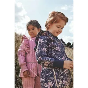 En Fant Thermal Set Lilas m. Guld Glitter Magnetic-Closure