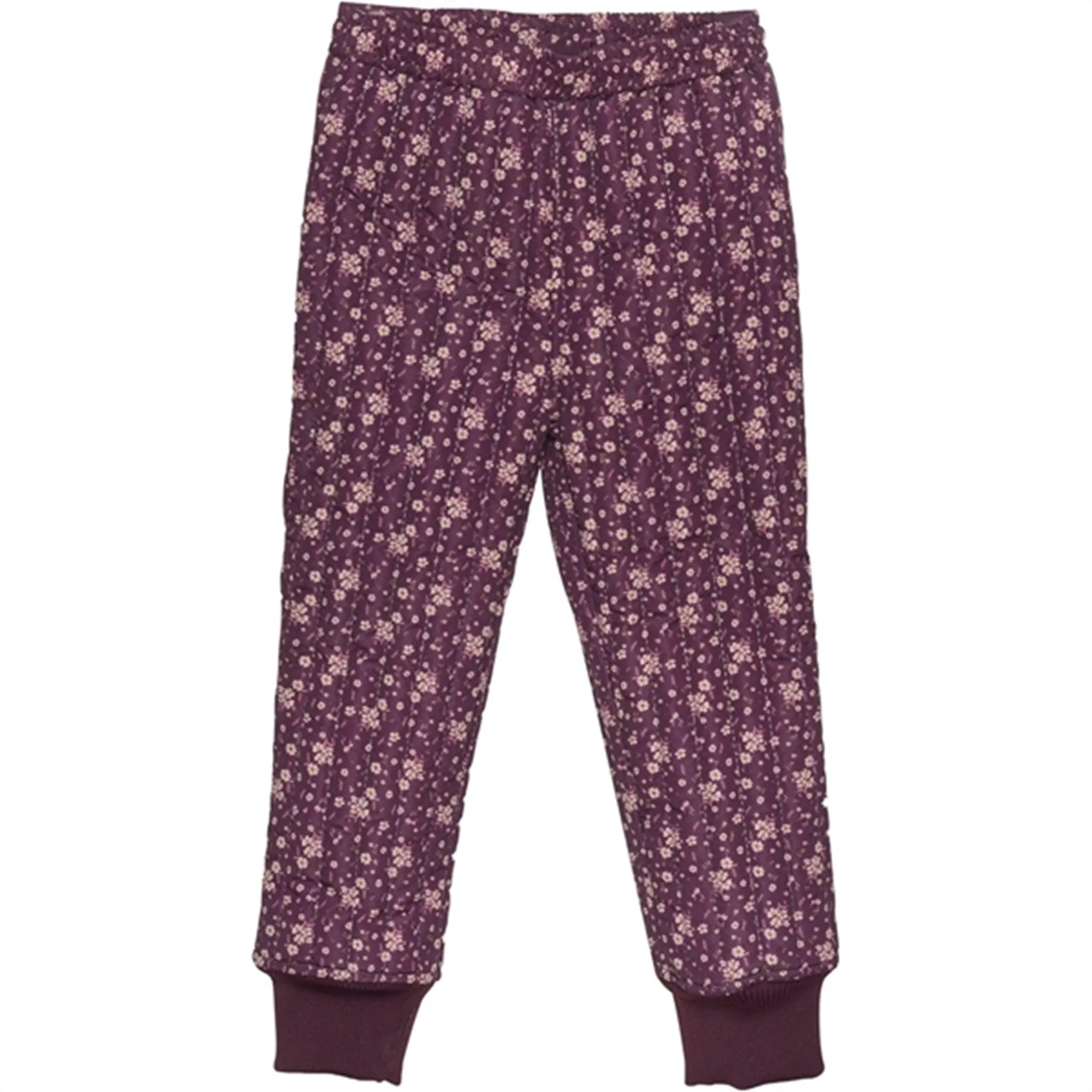 Slit-Back Satin-Sleeve En Fant Thermo Set AOP Fig