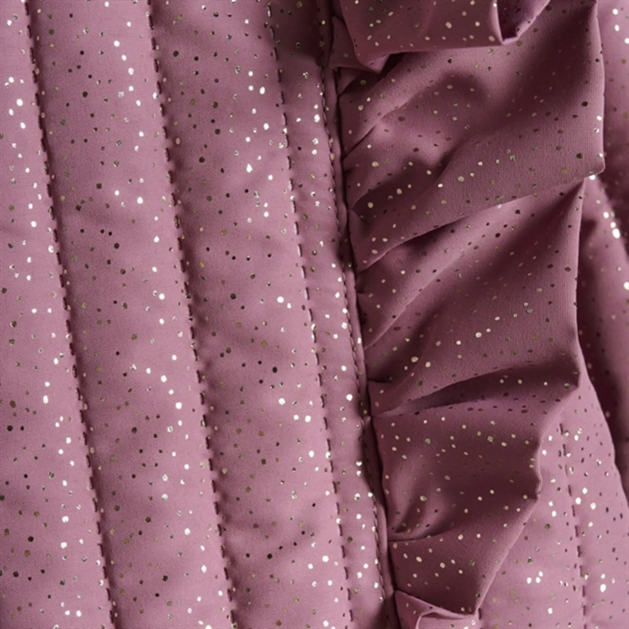 Applique-Detail En Fant Thermo Set Glitter Mesa Rose