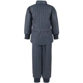 En Fant Thermo Sett w. Gold Glitter Parisian Night Resort-Wear Art-Gallery