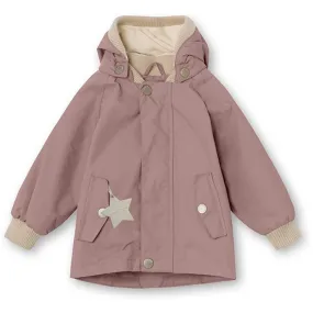 MINI A TURE Wally Spring Jacket w/Fleece Lining Pale Woodrose Durable Material Wind Lock