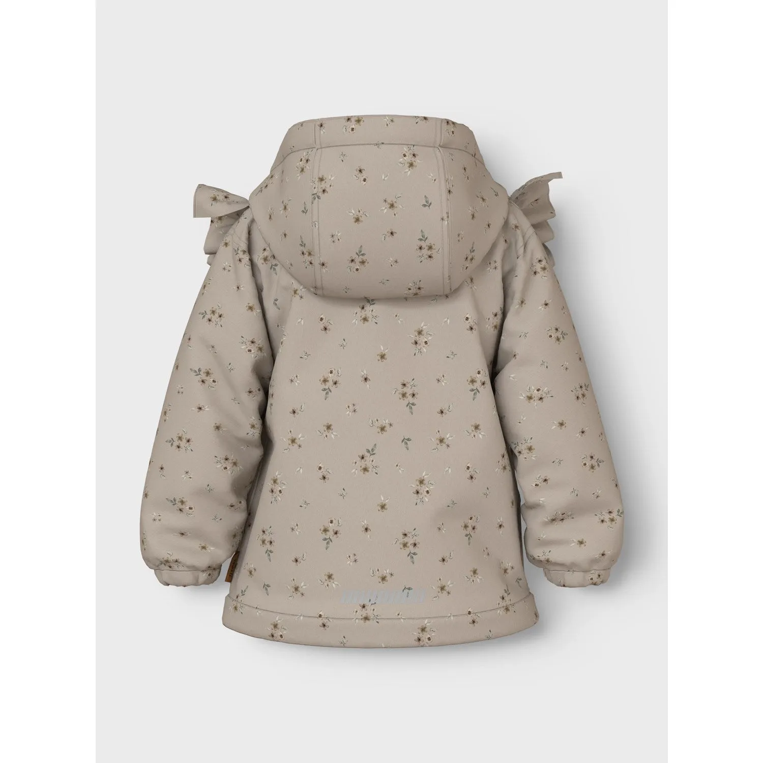 Name It Pure Cashmere Bouquet Nmfalfa08 Softshell Jacket Frill Aop Fo Impact Absorbing Padding Tolerance